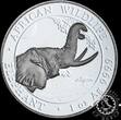 Somalia 2 x 100 Shillings 2023 - 2 x 1 Silver Ounce in Black and White - ELEPHANT FDC