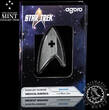 Niue 2 DOLLARS 2025 – 1 Oz Plata PROOF – STAR TREK – Medical Insignia – FB