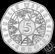 Austria 2025 5 Euro - Official Coincard - Daffodil - Special SPL