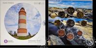 FINLAND EURO COIN SET FINLAND Isokari Lighthouse -
