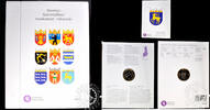 FINLAND EURO COIN SET FINLAND Historical Provinces -