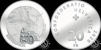 SWITZERLAND 20 FRANCS 2020 Susten Pass SPL