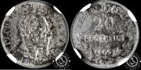 ITALY 20 CENTESIMI 1863 20 CENTESIMI – Vittorio Emanuele II – Milan NGC ... 110,00 EUR  + 9,50 EUR frais d'envoi