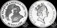 Cook Islands 50 DOLLARS 50 DOLLARS – Ferdinand Magellan -