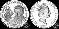 Cook Islands 50 DOLLARS 50 DOLLARS – Francis Drake -