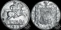 Spain 1953 10 CÉNTIMOS – Franco – PLUS SC / SPL