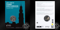Portugal 2 EURO COMMEMORATIVE 2 Euro Commemorative – Official Coincard – Torre dos Clérigos – -