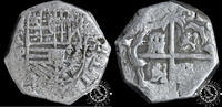 SPAIN 2 REALES - Philip III - Toledo P - Very Rare -