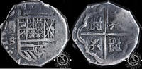SPAIN 4 REALES - Philip III - Segovia S/TB - Only cataloged coin -