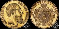 Belgium 20 FRANCS 1877 20 FRANCS – Leopold II – Brussels – UNC- 669,95 EUR envoi gratuit