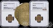 SPAIN 1 PESETA 1 PESETA - Franco - -
