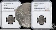 SPAIN 5 PESETAS 5 PESETAS - Franco - -