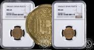 SPAIN 1 PESETA 1 PESETA - Franco - -