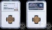 SPAIN 1 PESETA 1 PESETA - Franco - -