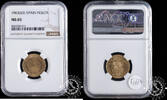 SPAIN PESETA 1 PESETA - Franco - -
