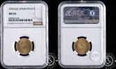 SPAIN PESETA 1 PESETA - Franco - -