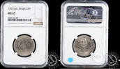 SPAIN 25 PESETAS 25 PESETAS - Franco - TOP POP - -