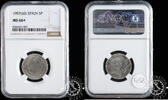 SPAIN 5 PESETAS 5 PESETAS - Franco - TOP POP - -
