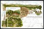 AK Asse, Landkreis Wolfenbüttel Aussichtsturm, Burgruine, Panorama 1898 gebraucht -