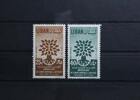 Libanon Libanon 670-671 postfrisch MiNr. 670-671 postfrisch -