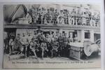    AK Deutschland Offizierkorps am 4. 6.1904 auf der D.  Rhein  ungebraucht 
