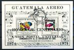 Guatemala Guatemala Bl 16 a postfrisch UPU MiNr. Bl 16 a postfrisch UPU -