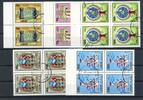 Libanon Libanon 1288-1292 gestempelt als 4er Block Schach MiNr. 1288-1292 gestempelt als 4er Block Schach -