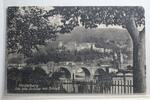 AK Heidelberg Die alte Brücke mit Schloss 1924 gebraucht -