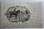 AK Deutschland Künstlerkarte 1900 gebraucht