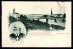 AK Frankfurt/ Main Stadtansicht über den Main 1901 gebraucht -