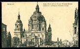 AK Berlin Berliner Dom und Kaiser-Wilhelm-Brücke 1910 gebraucht -