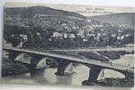AK Hann. Münden Fuldapartie mit Blick auf Cattenbühl 1943 gebraucht -