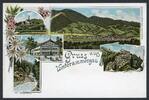 AK Unterammergau Landkreis GAP Gasthaus zur Sonne J. Franz um 1900 ungebraucht -