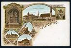 AK Altötting Engl. Institut, Kapuziner Kirche, Tillykapelle 1900 ungebraucht -