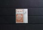 BRD BRD 178x Wv W OR postfrisch als Eckrand MiNr. 178x Wv W OR postfrisch als Eckrand -