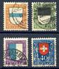 Schweiz Schweiz 175-178 gestempelt MiNr. 175-178 gestempelt -