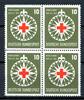 Bund 4er Block Bund 4er Block 164 postfrisch Rotes Kreuz MiNr. 164 postfrisch Rotes Kreuz -