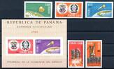 Panama Panama 897-901+ Block 53 postfrisch Raumfahrt MiNr. 897-901+ Block 53 postfrisch Raumfahrt -