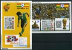 Bolivien Bolivien Block 117-18 postfrisch Fußball MiNr. Block 117-18 postfrisch Fußball -