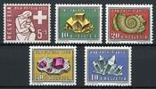 Schweiz Schweiz 657-61 postfrisch MiNr. 657-61 postfrisch -