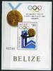 Belize Belize Block 21 postfrisch Olympiade 1980 Lake Placid MiNr. Block 21 postfrisch Olympiade 1980 Lake Placid -