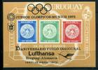 Uruguay Uruguay Block 15 postfrisch Olympiade 1972 MiNr. Block 15 postfrisch Olympiade 1972 -