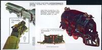Grenada Grenada Block 311-312 postfrisch Eisenbahn MiNr. Block 311-312 postfrisch Eisenbahn -