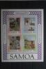 Samoa Samoa Block 37 mit 576-579 postfrisch MiNr. Block 37 mit 576-579 postfrisch -