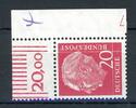 Bund Bund 185 x W v DZ 7 pos postfrisch MiNr. 185 x W v DZ 7 pos postfrisch -