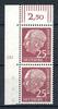 Bund Bund 186 x W w DZ 8 pos postfrisch MiNr. 186 x W w DZ 8 pos postfrisch -