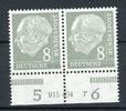 Bund Bund 182 x W w HAN 915 404 1 postfrisch MiNr. 182 x W w HAN 915 404 1 postfrisch -