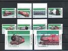 Gambia Gambia 873-880, Block 67-68 postfrisch Eisenbahn MiNr. 873-880, Block 67-68 postfrisch Eisenbahn -