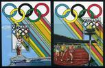 Grenada Grenada Block 217-18 postfrisch Olympiade MiNr. Block 217-18 postfrisch Olympiade -