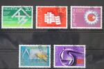 Schweiz Schweiz 1216-1220 gestempelt MiNr. 1216-1220 gestempelt -